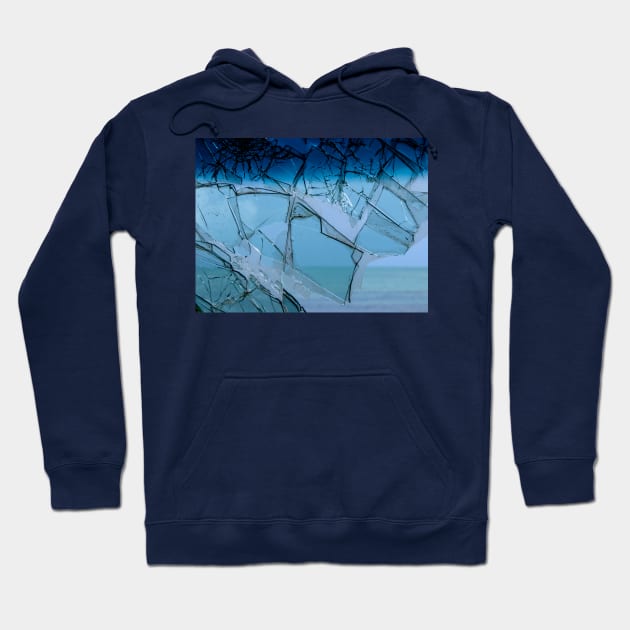 Broken glass. Hoodie by sma1050